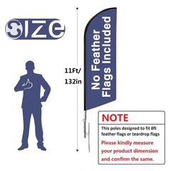 FSFLAG ground spike detail securing pole for stable outdoor display