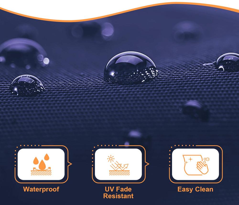FSJITF close-up of 260GSM polyester texture showing weatherproof durability
