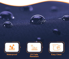FSJITF close-up of 260GSM polyester texture showing weatherproof durability