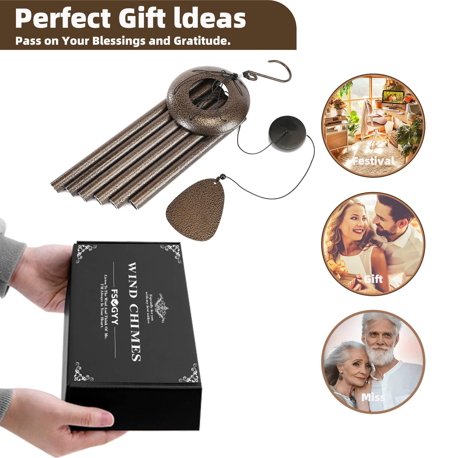 FSVGYY packaging and greeting card ready for gifting with protective box and note