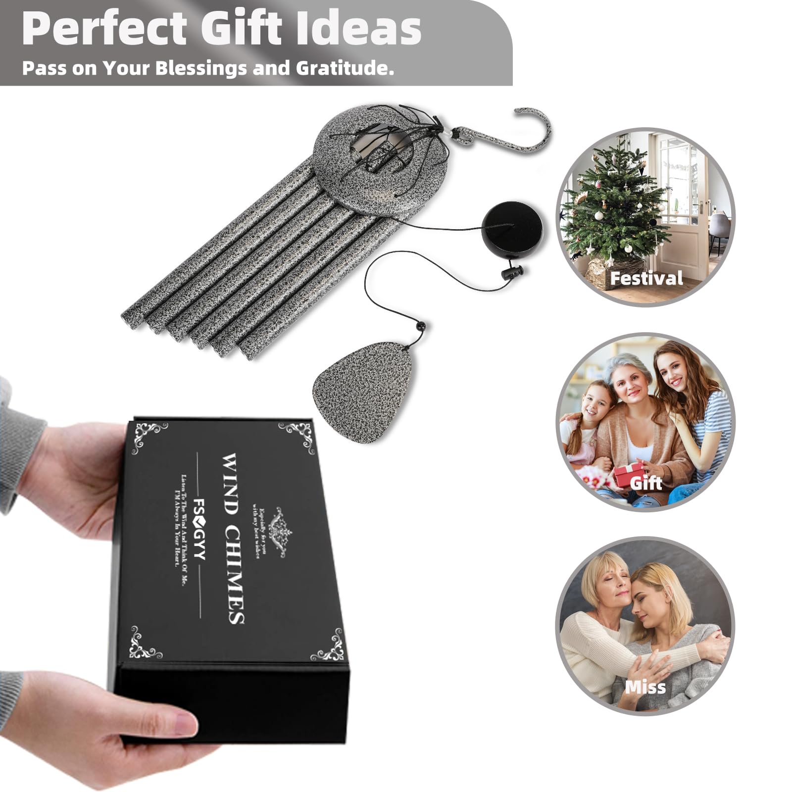 FSVGYY gift packaging with included greeting card ready for memorial or special-occasion gift