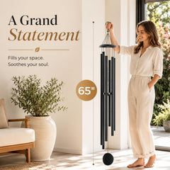 FSVGYY central suspension and clapper showing tangle-resistant alignment and clear sound