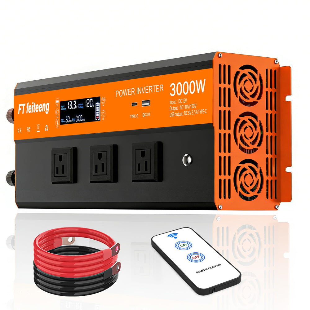 FT feiteeng front panel showing ports and controls for easy device connection