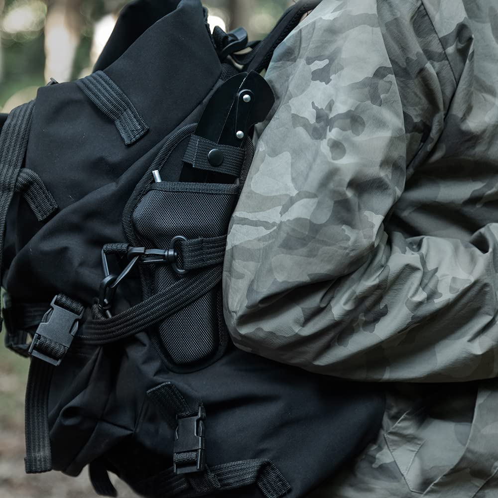 FU-GLBY folded tool inside nylon sheath for secure transport