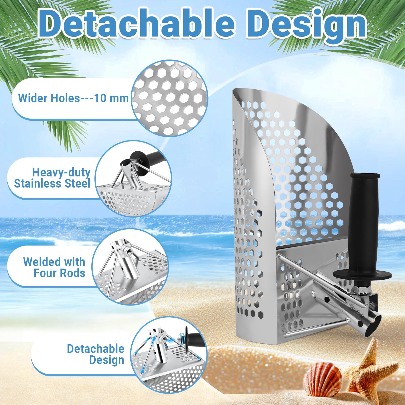 Fuairmee welded four-leg support showing heavy-duty stability