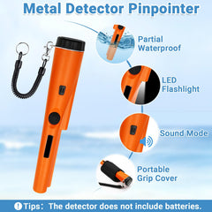 Fuairmee threaded handle with rubber grip for comfortable reach