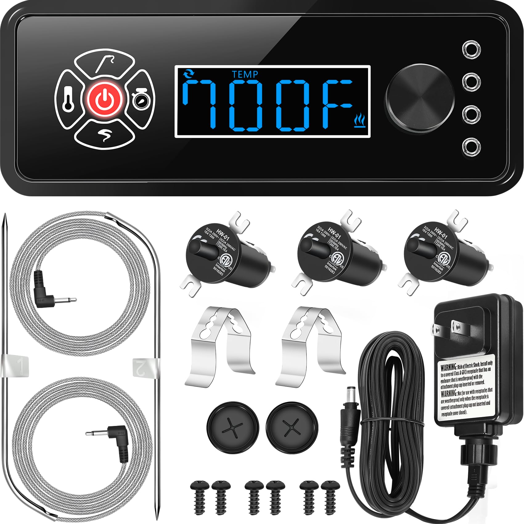 Fuceter front panel showing display and controls for reliable temperature management