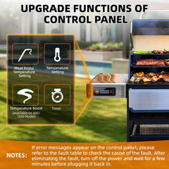 Fuceter IP44 power adapter for outdoor-safe, weather-resistant power supply