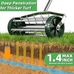 FUCIHOMA wheel and frame side profile showing sturdy construction for reliable rolling