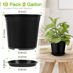 FUIJOL drip tray fitted under pot keeping floors dry and simplifying watering cleanup