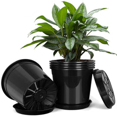 FUIJOL front view of five pots showing durable set and tidy storage