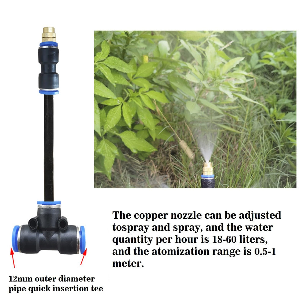FUJINIRRI installed in a raised bed demonstrating targeted plant hydration