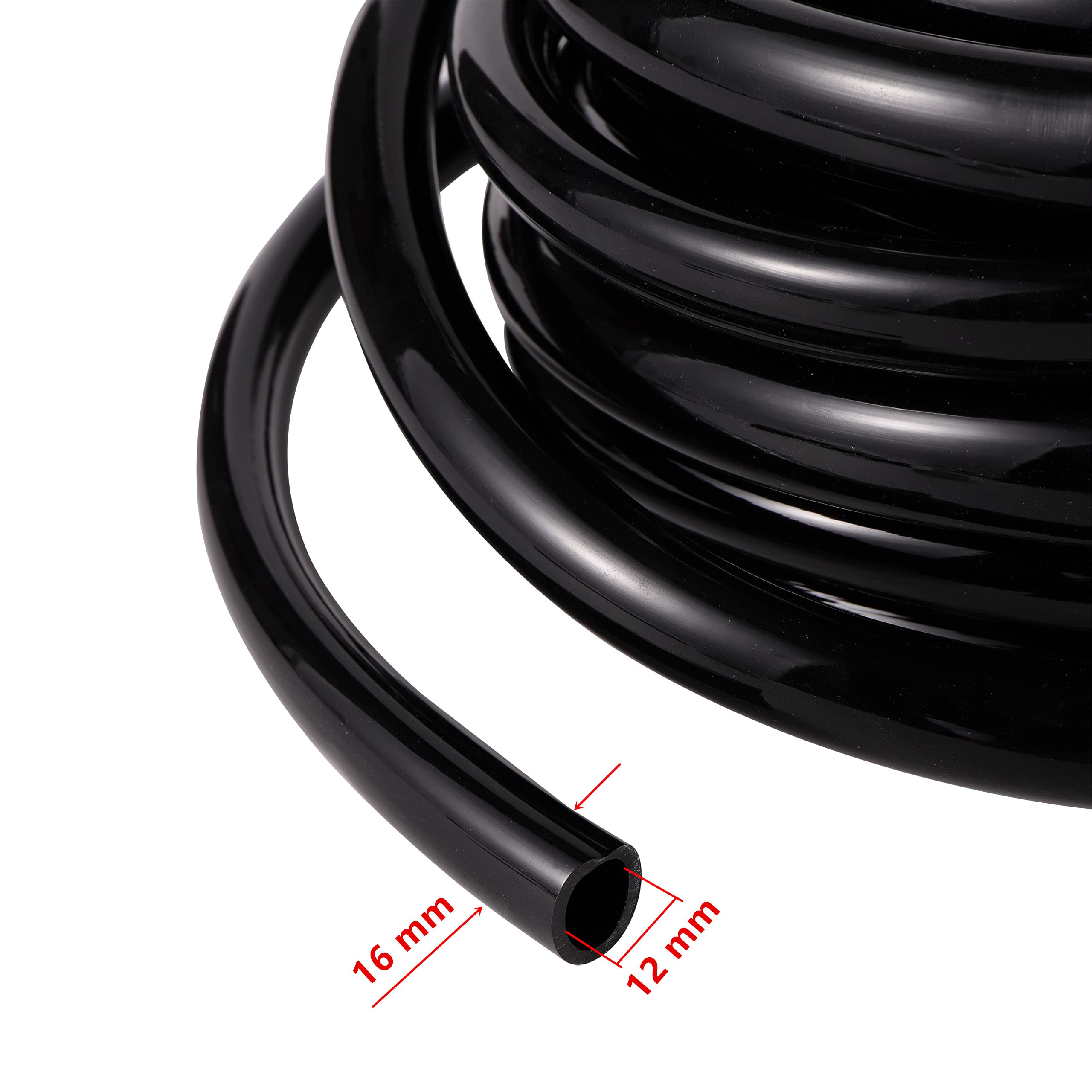 FULAIERGD tubing close texture showing 16mm OD PVC surface, weather resistant