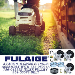 FULAIGE close-up of grease zerk on spindle offering easy maintenance benefit