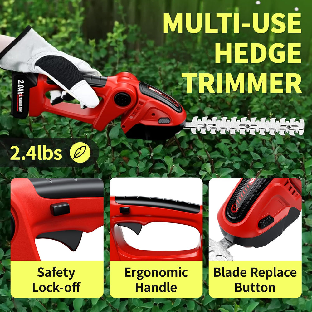 FULLYEA 5-inch blade detail ideal for edging and small weeds