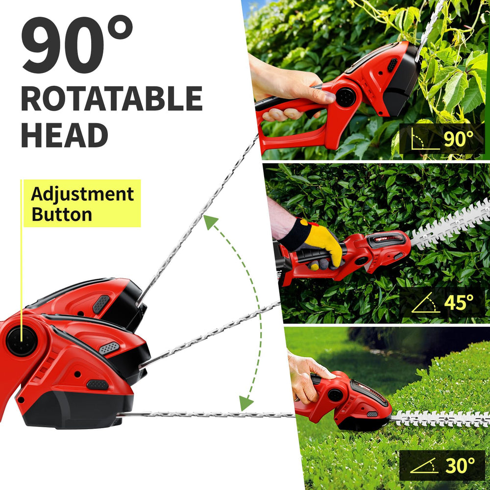 FULLYEA adjustable head set at angle for reaching tight spots