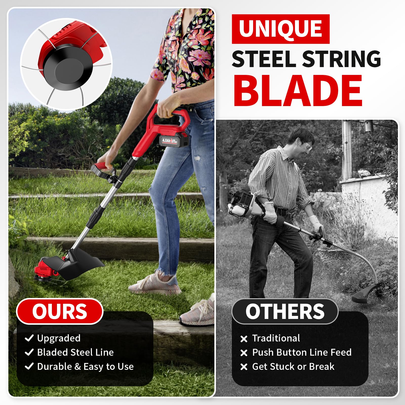FULLYEA circular saw blade close-up showing aggressive clearing capability