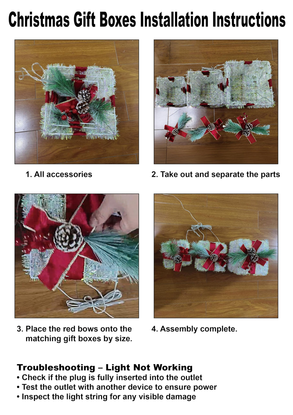 fulong stacked gift boxes on an entryway table boosting vertical interest