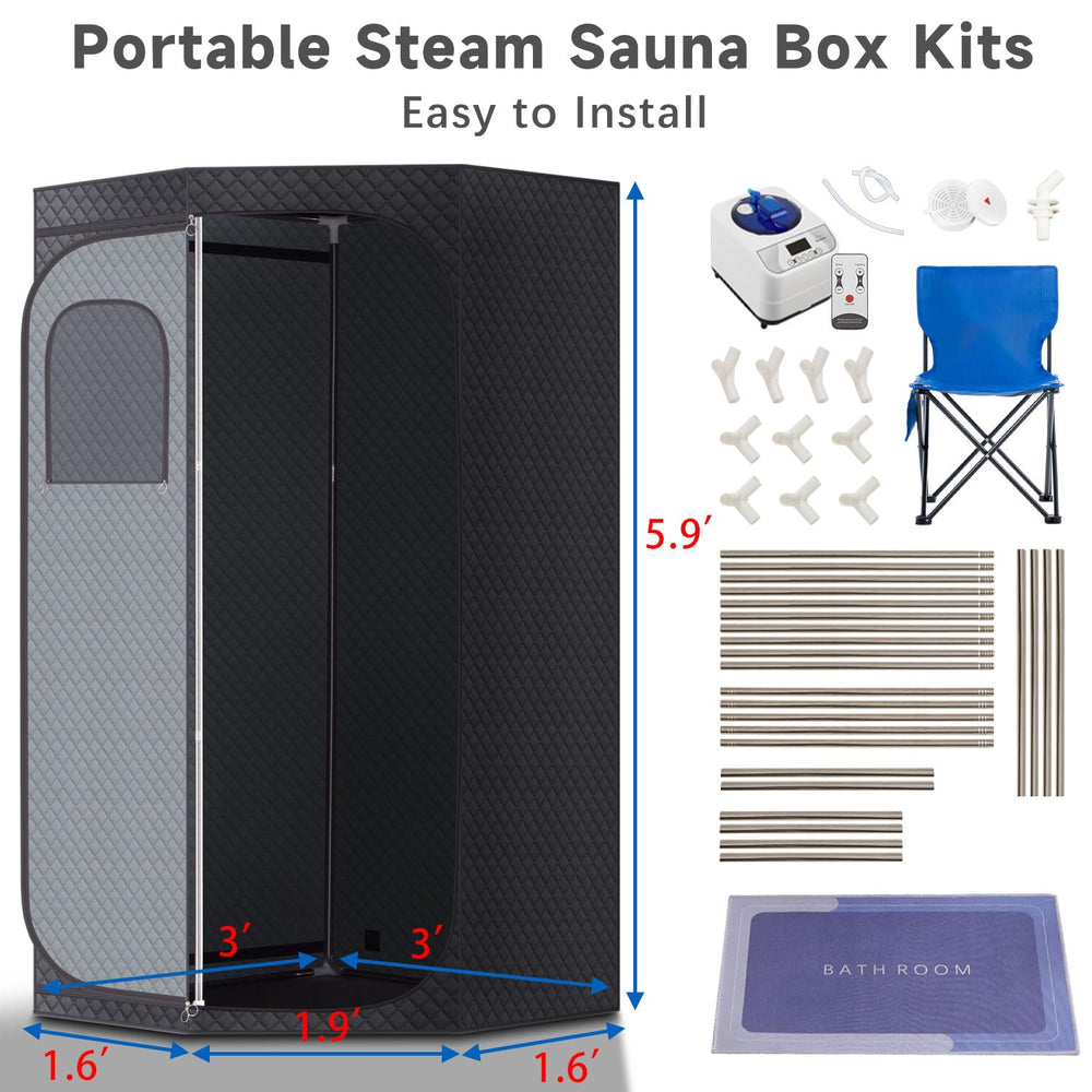 Fulove lifestyle setup in a bathroom showing safe at-home steam sessions benefit