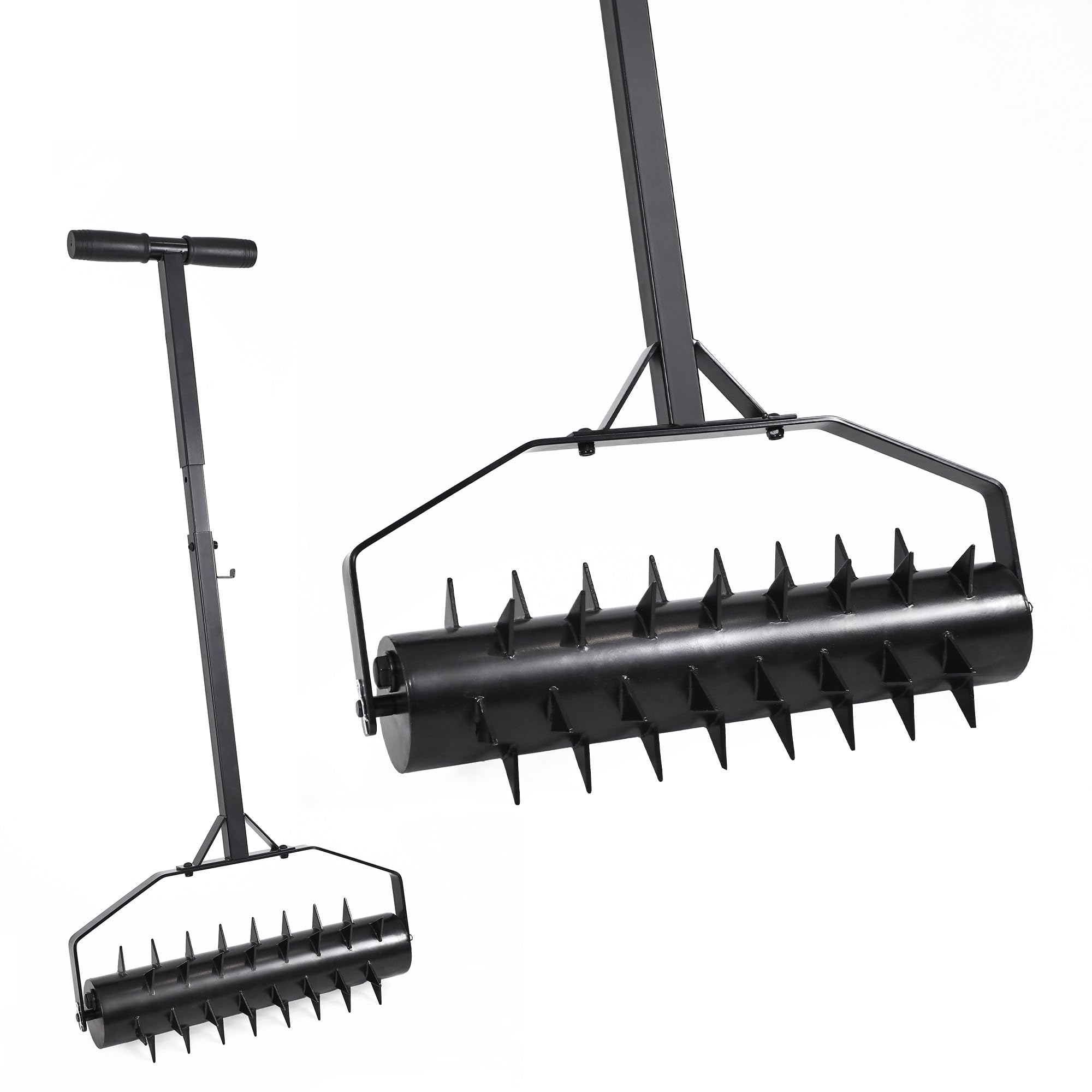 FULUPET front view of aerator showing drum and frame for durable performance