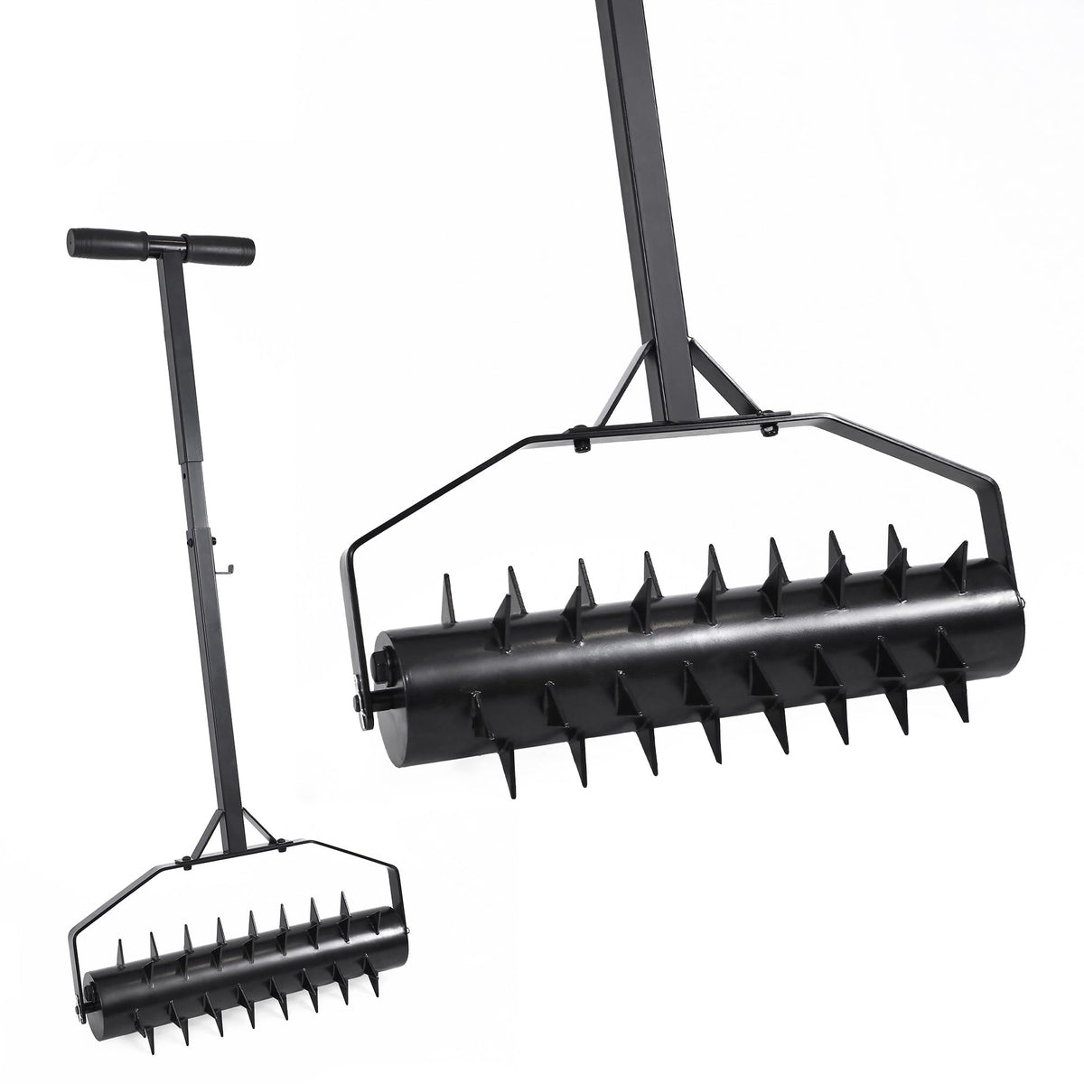 FULUPET front view of aerator showing drum and frame for durable performance