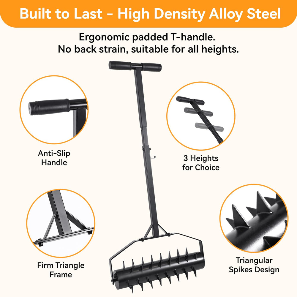 FULUPET adjustable handle sections demonstrating ergonomic height options