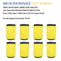 Top view of a Fumin air filter highlighting pleated media for improved airflow