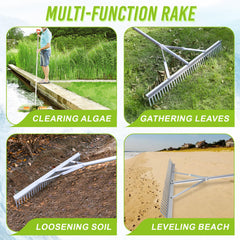 Fumingpal extendable handle close-up showing secure locks and reach