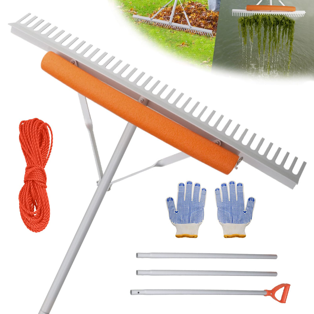 Fumingpal front view showing 36-inch head for faster pond clearing