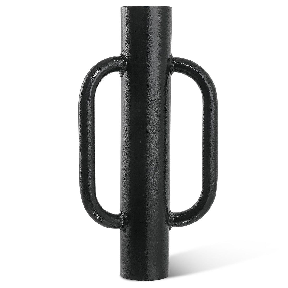 Fumingpal front view of black post driver showing sturdy steel and balanced head for efficiency