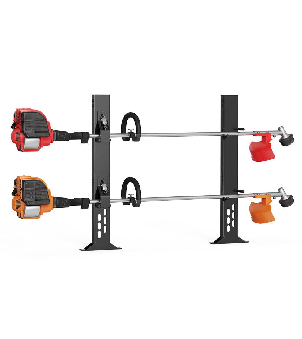 Fumingpal front view of trimmer rack showing sturdy holder and finish benefit