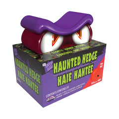 Fun World haunted hedge battery compartment detail for easy power replacement benefit