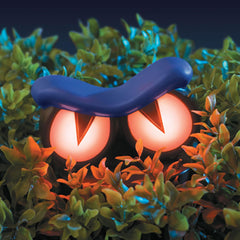 Fun World haunted hedge tucked in a bush creating surprise and dramatic effect