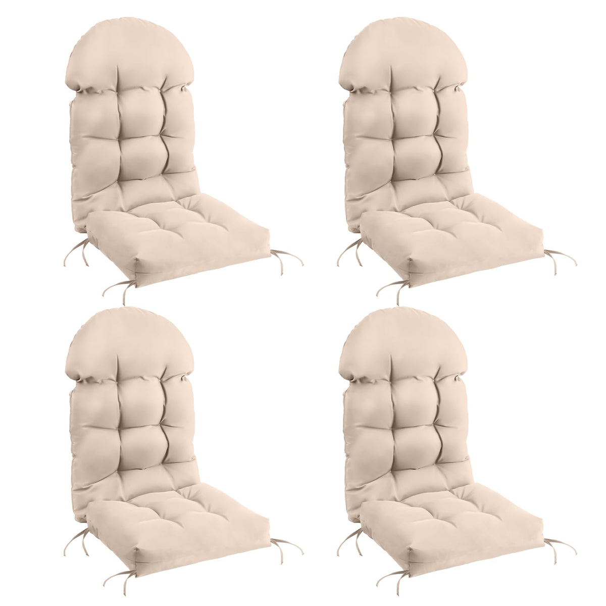 FUNBERRY front view of cushion set showing clean fit and comfort