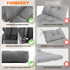 FUNBERRY close-up of stitching detail highlighting durable construction