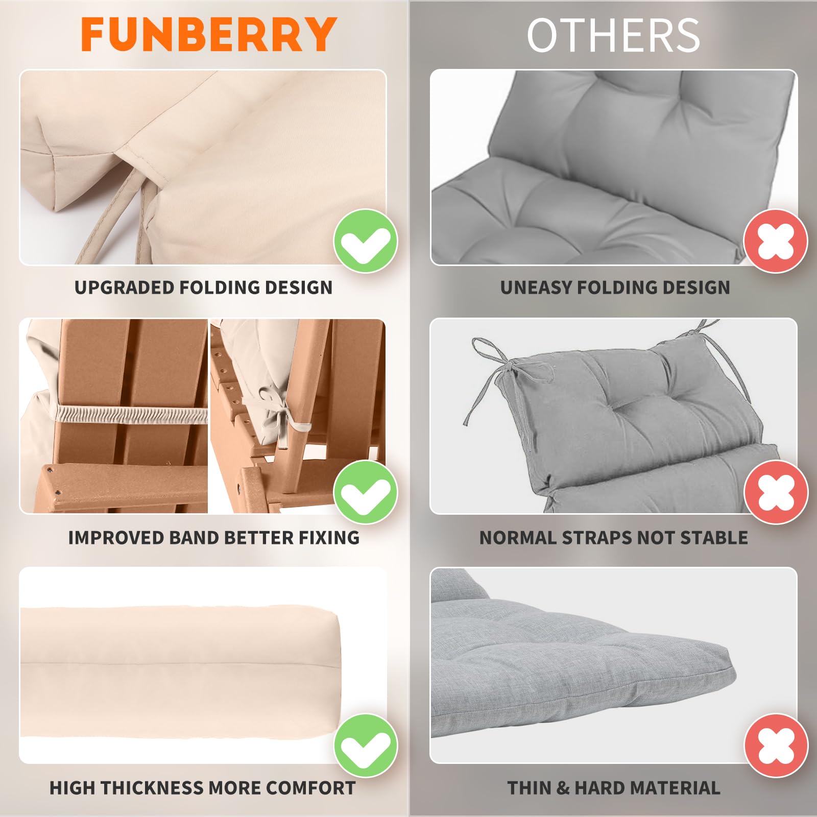 FUNBERRY close-up of polyester texture showcasing durable water resistance