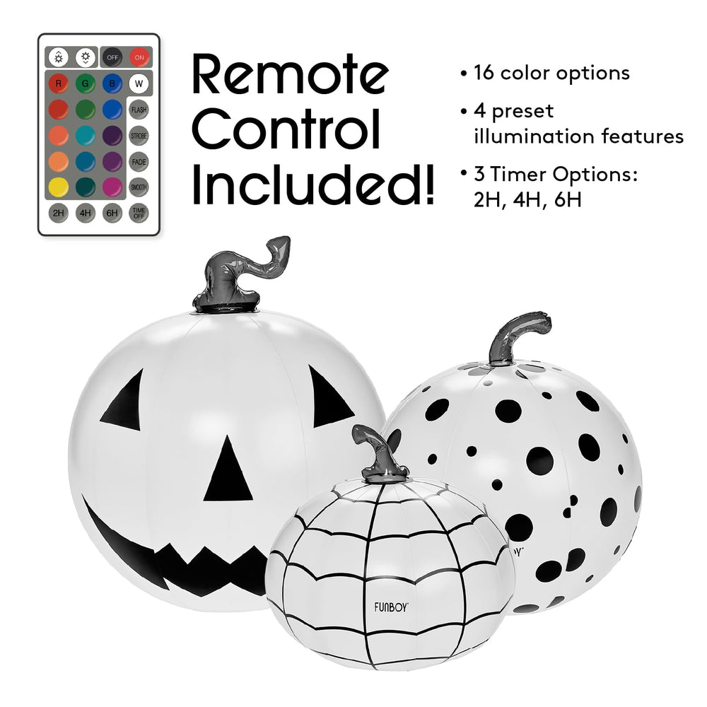 FUNBOY remote control and battery compartment showing easy operation benefit