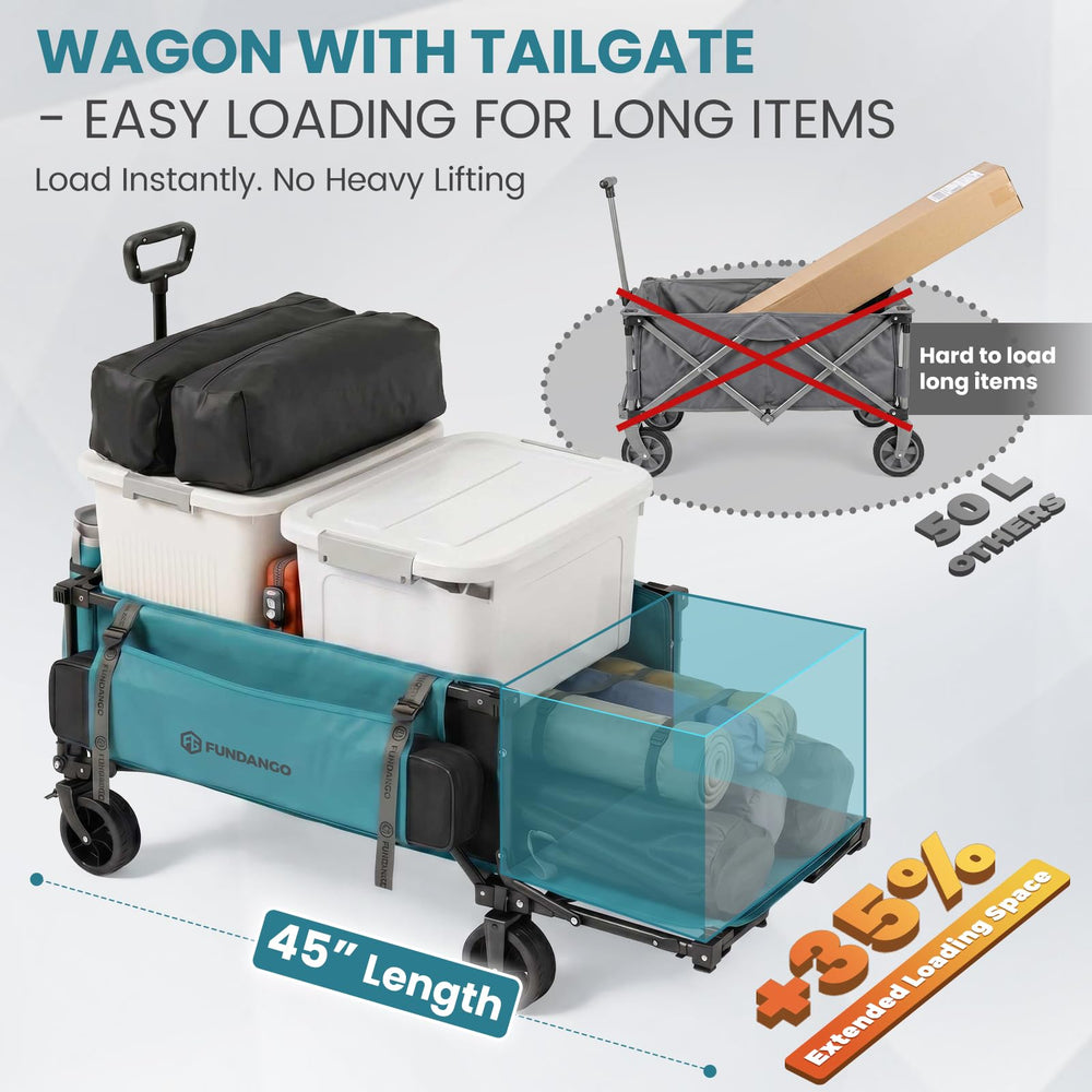 FUNDANGO folded in included carry bag for easy transport and saving space benefit