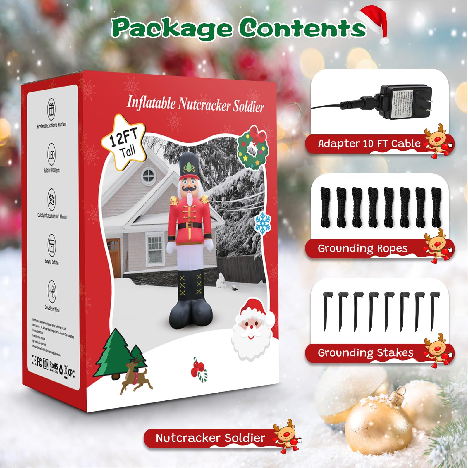 FunFanso Nutcracker in gift box showing ready-to-give presentation