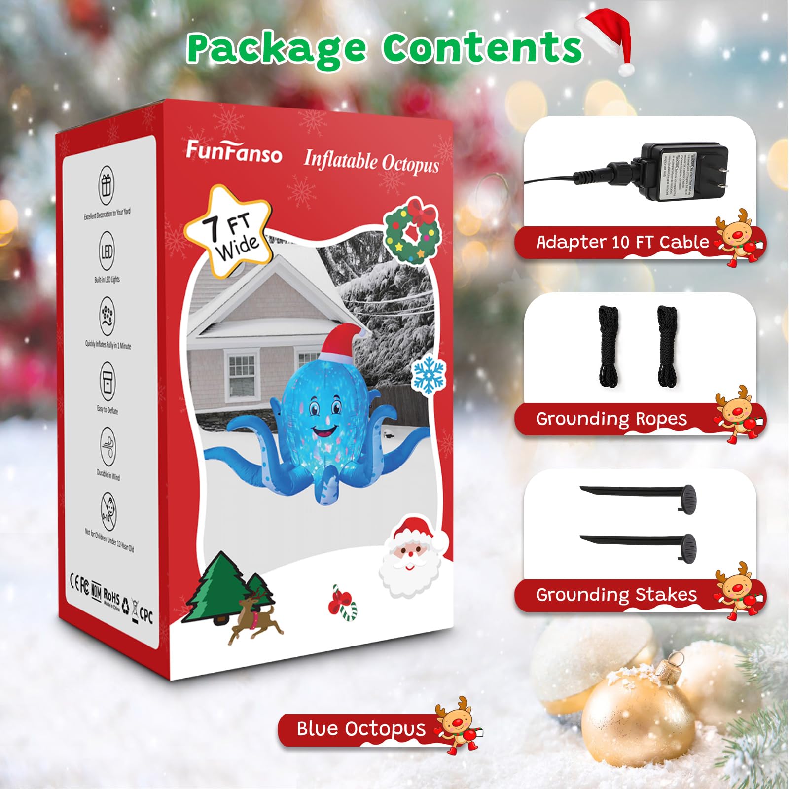 FunFanso packed in gift box for easy storage and transport