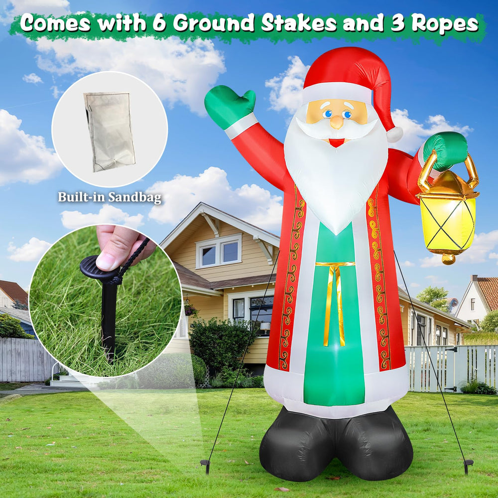 FunFanso ground stakes and ropes anchored for stable outdoor display