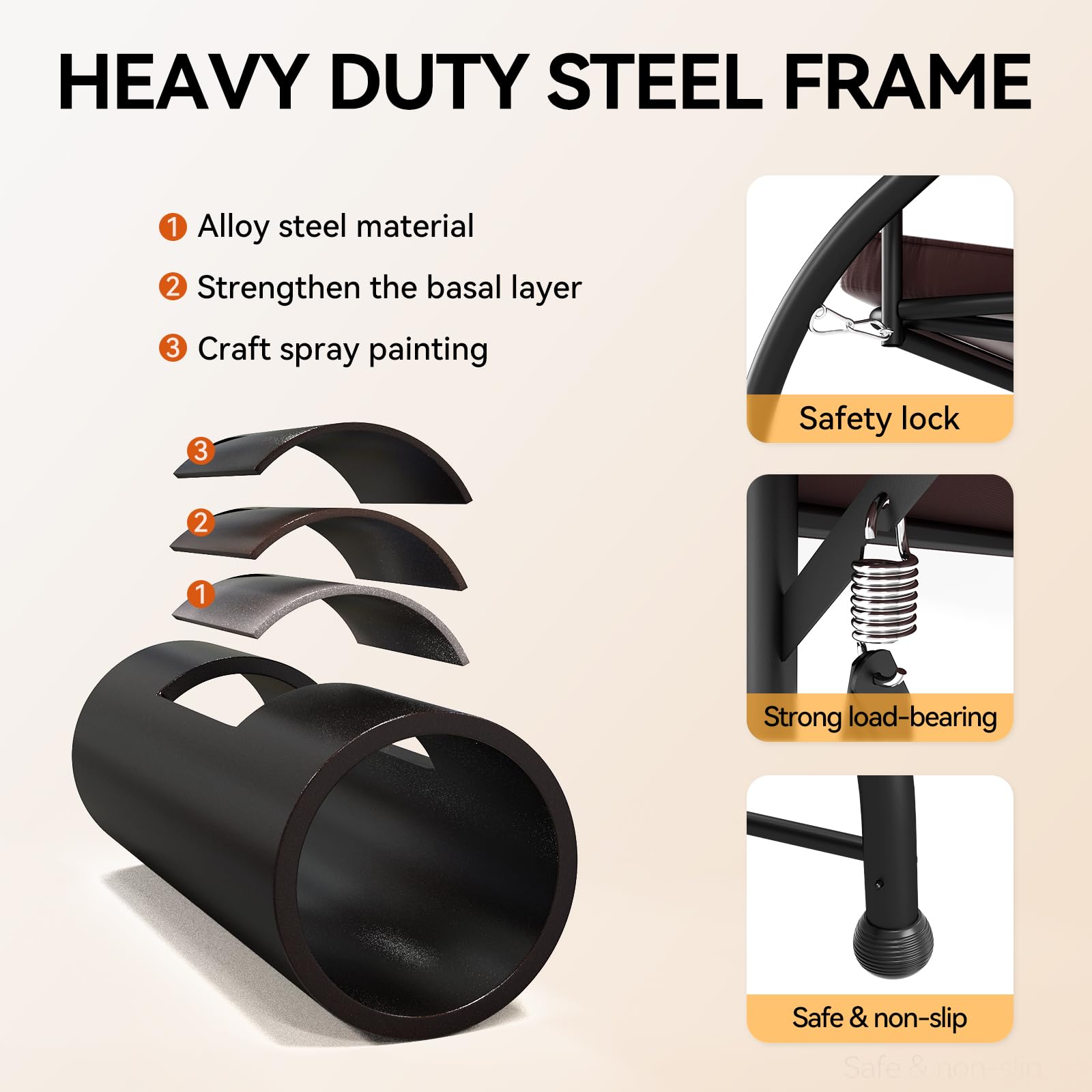FUNG YARD canopy adjustment knob demonstrating sun control benefit