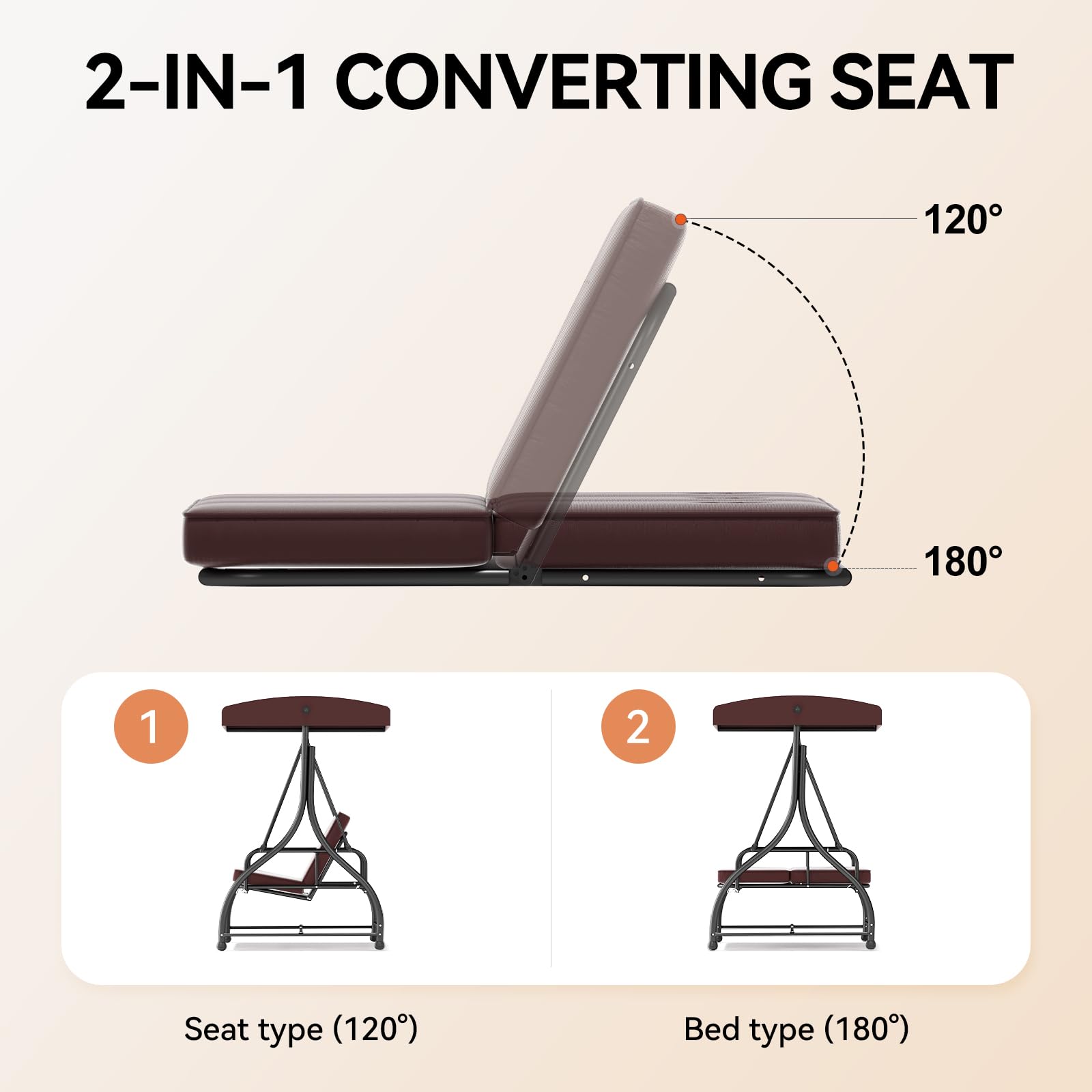 FUNG YARD side profile showing smooth gliding motion and stability benefit