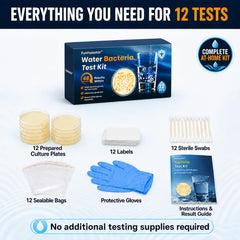Funhaostar instruction sheet and labeling stickers to simplify test steps and records