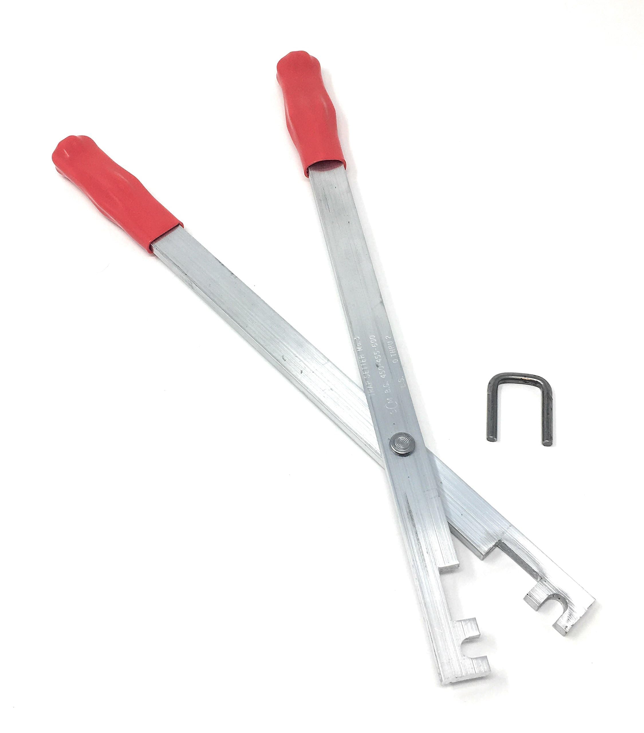 Funke Trap Tags Model 3 front view showing form and fit for quick sets