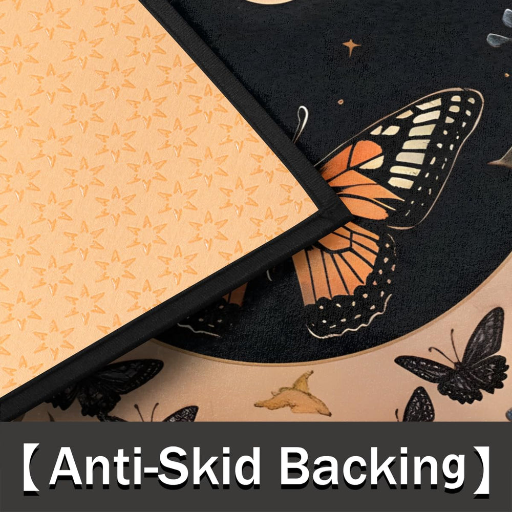 Funky Qiu non-slip backing detail for stable, safer footing