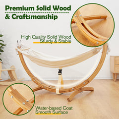 FUNLIO detailed view of hammock fabric texture showing wide comfortable surface