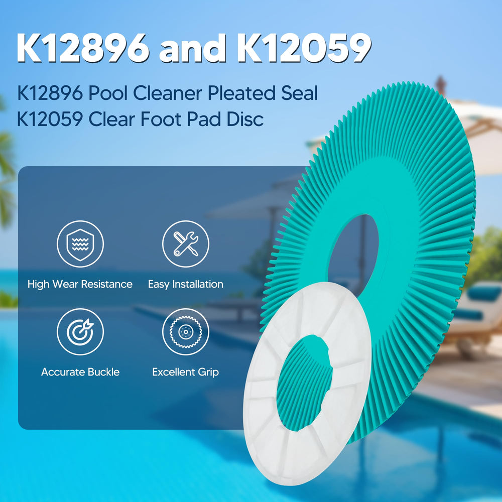 Funmit K12059 foot pad close-up showing rubber durability and better contact