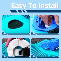 Funmit pleated-seal close-up showing durable pleats and improved vacuum