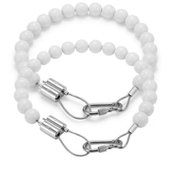 FUNNANS front view of two retainer rings showing compact design and durability